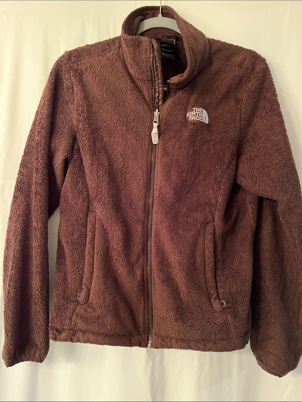 The North Face Women's Brown Teddy Fleece Jacket
